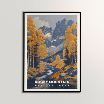 Rocky Mountain National Park Poster | S19