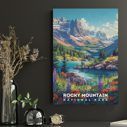 Rocky Mountain National Park Poster | S11