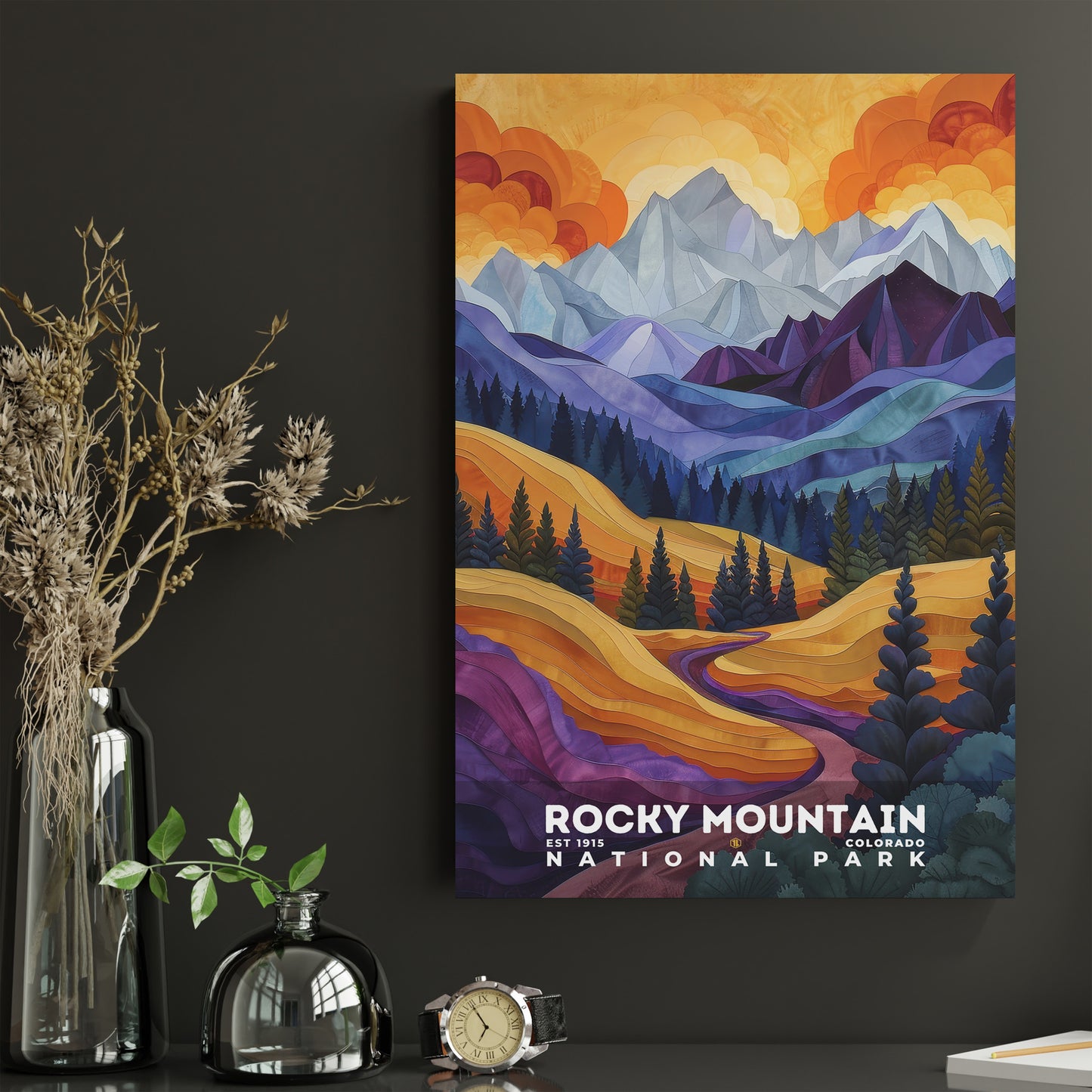 Rocky Mountain National Park Poster | S20