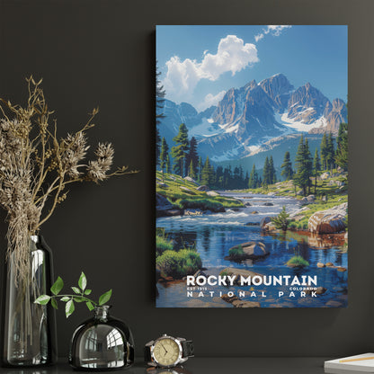 Rocky Mountain National Park Poster | S18