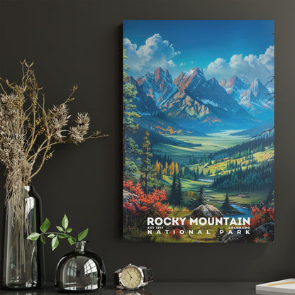 Rocky Mountain National Park Poster | S16