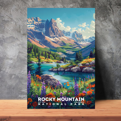 Rocky Mountain National Park Poster | S11