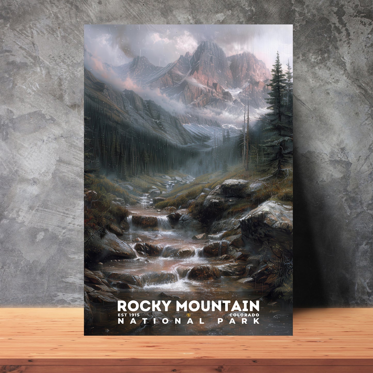 Rocky Mountain National Park Poster | S12