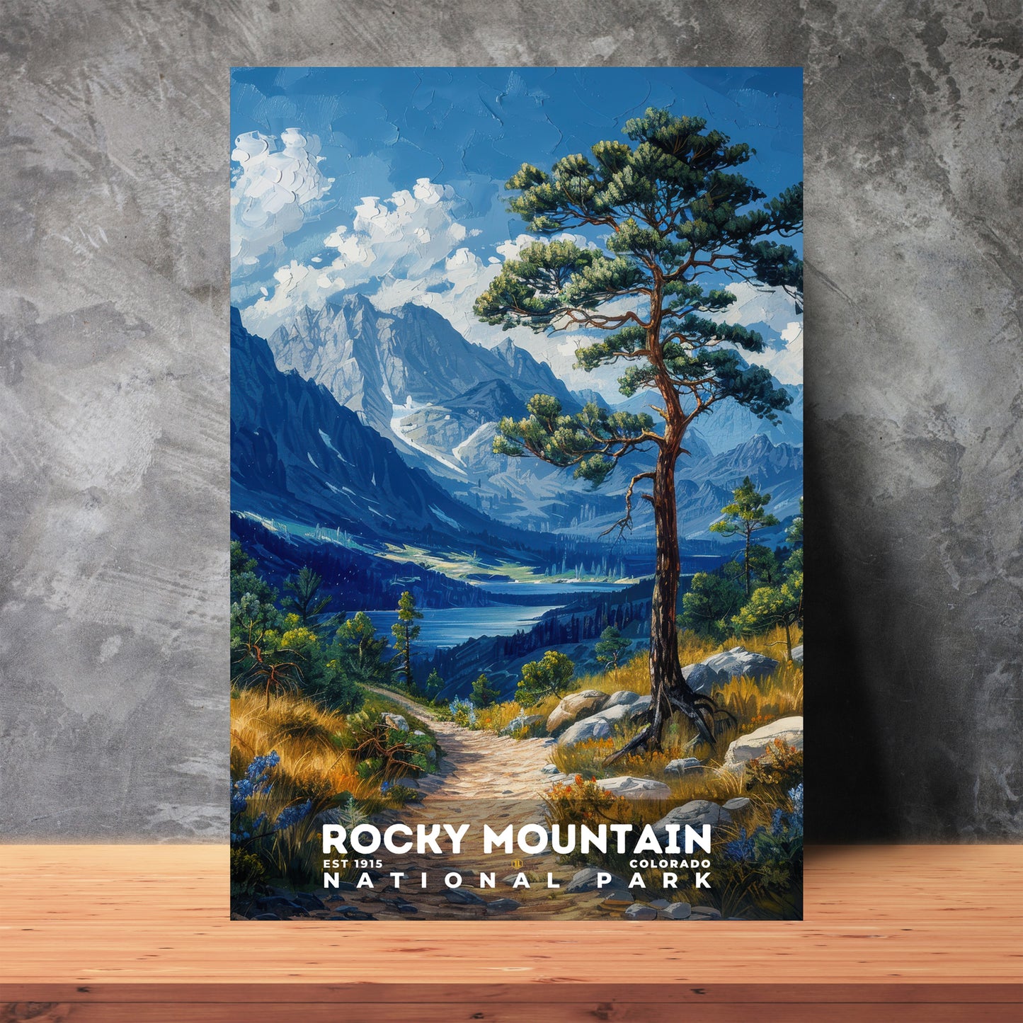 Rocky Mountain National Park Poster | S14