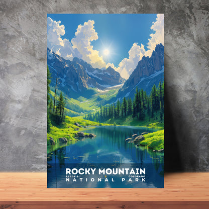 Rocky Mountain National Park Poster | S13