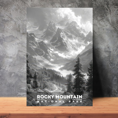 Rocky Mountain National Park Poster | S15