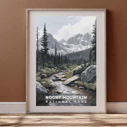 Rocky Mountain National Park Poster | S17