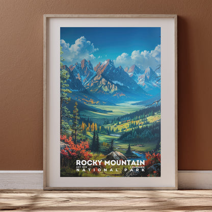 Rocky Mountain National Park Poster | S16