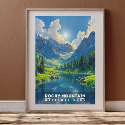 Rocky Mountain National Park Poster | S13