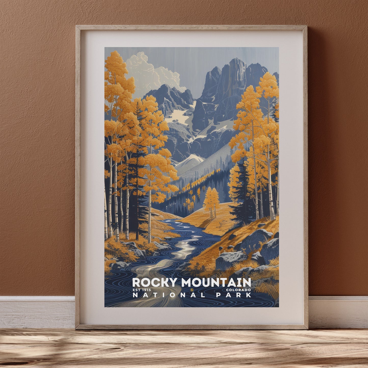 Rocky Mountain National Park Poster | S19