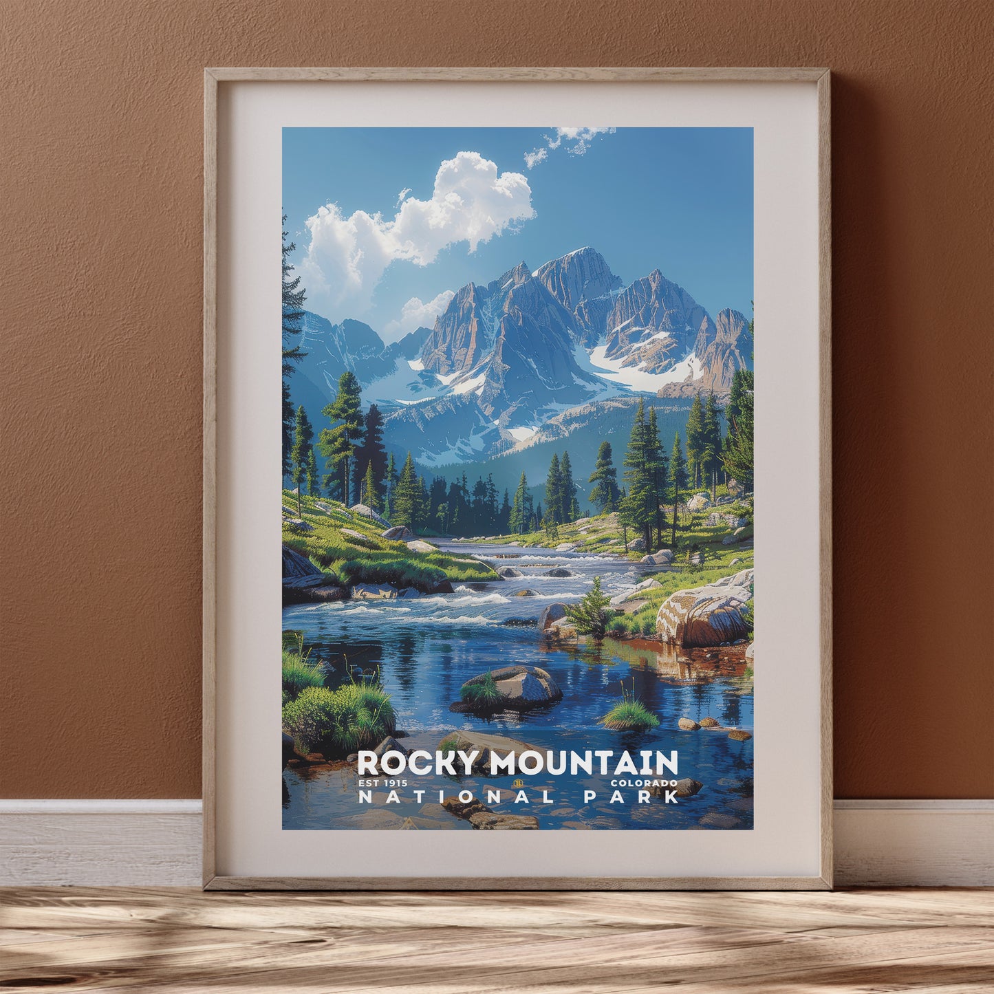 Rocky Mountain National Park Poster | S18