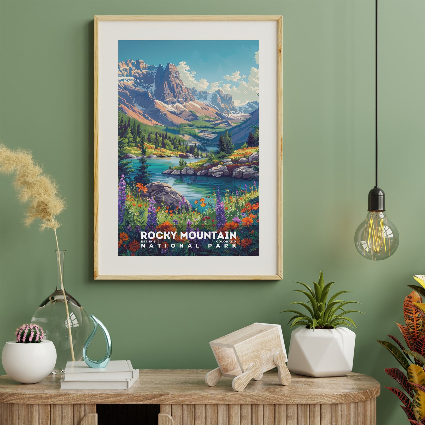 Rocky Mountain National Park Poster | S11