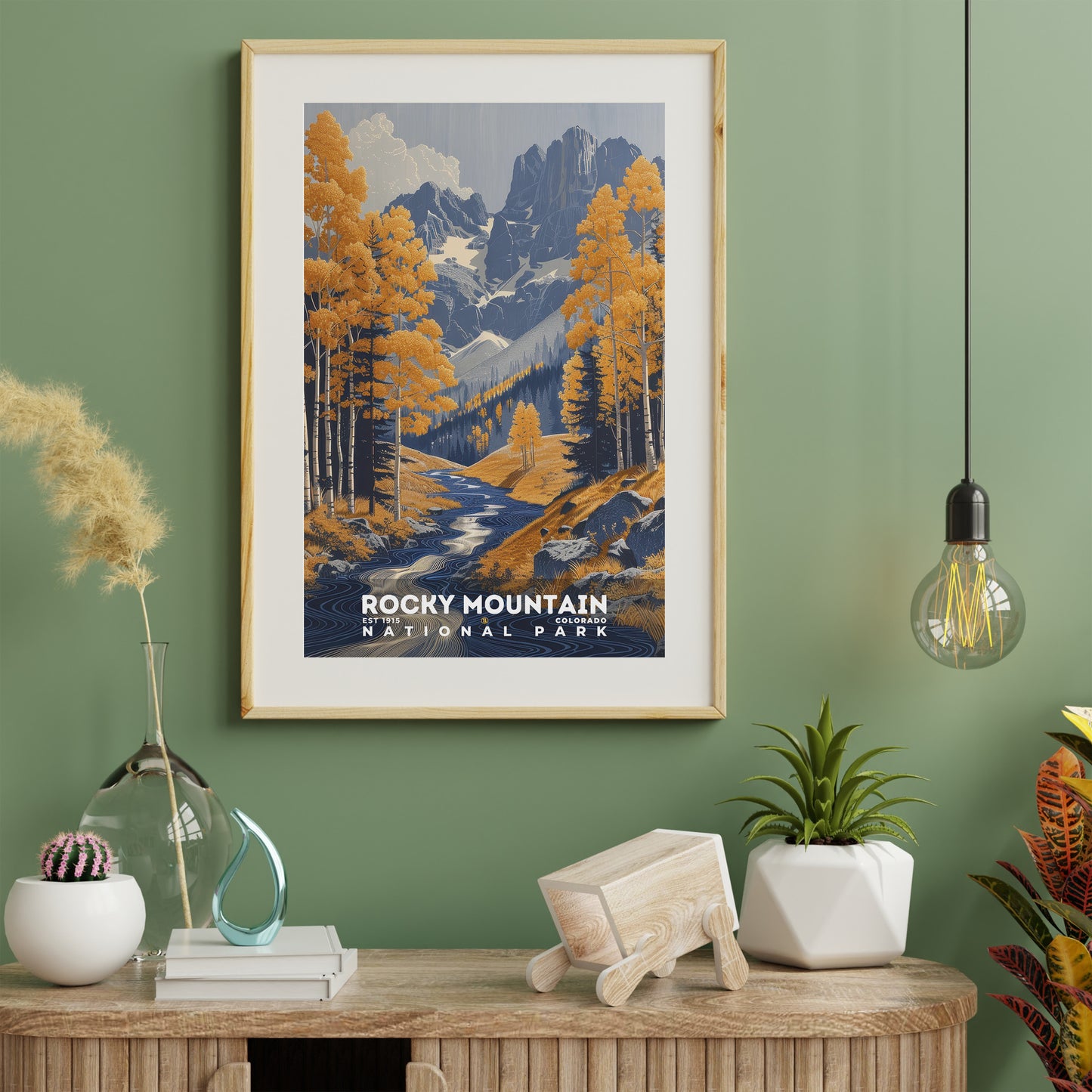 Rocky Mountain National Park Poster | S19