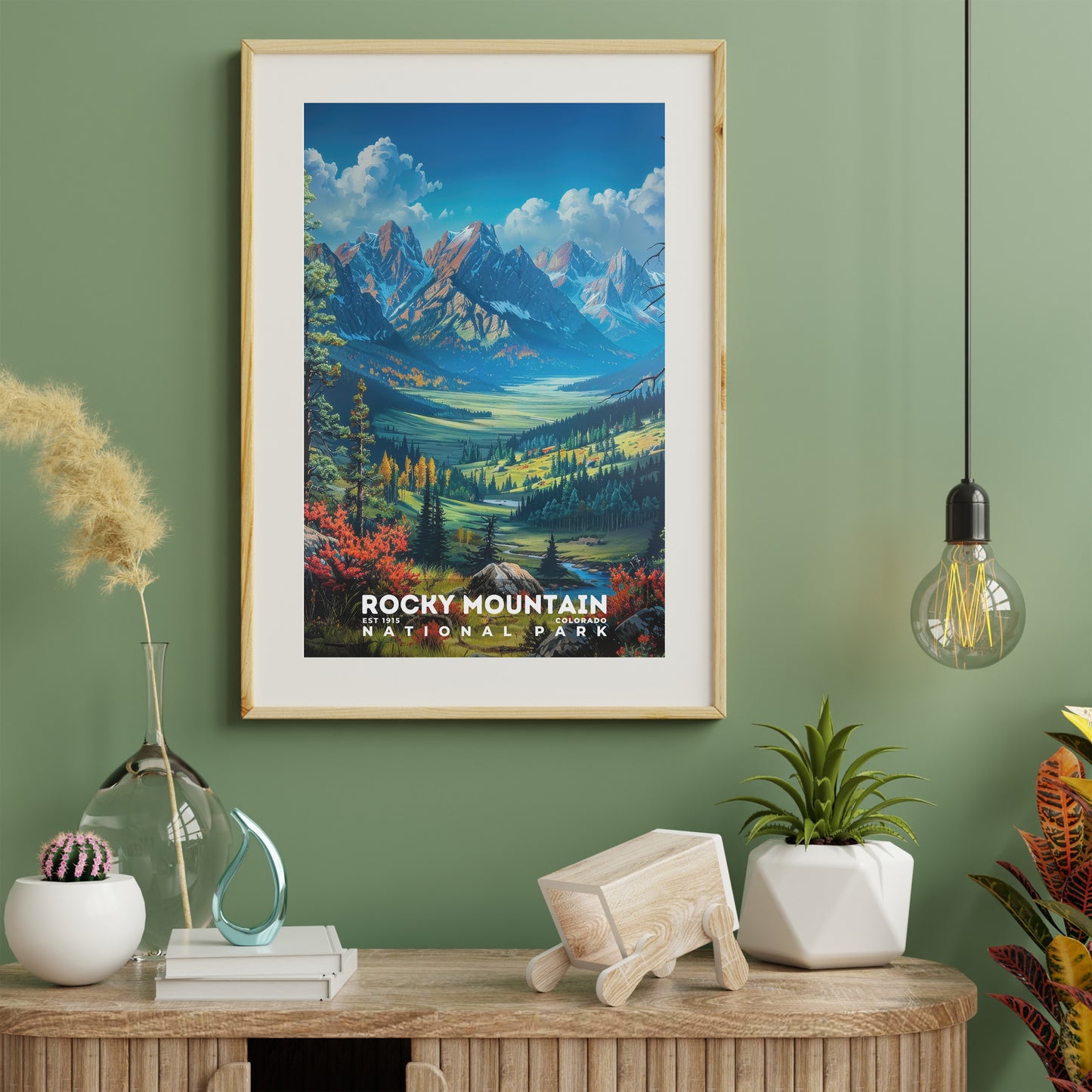 Rocky Mountain National Park Poster | S16