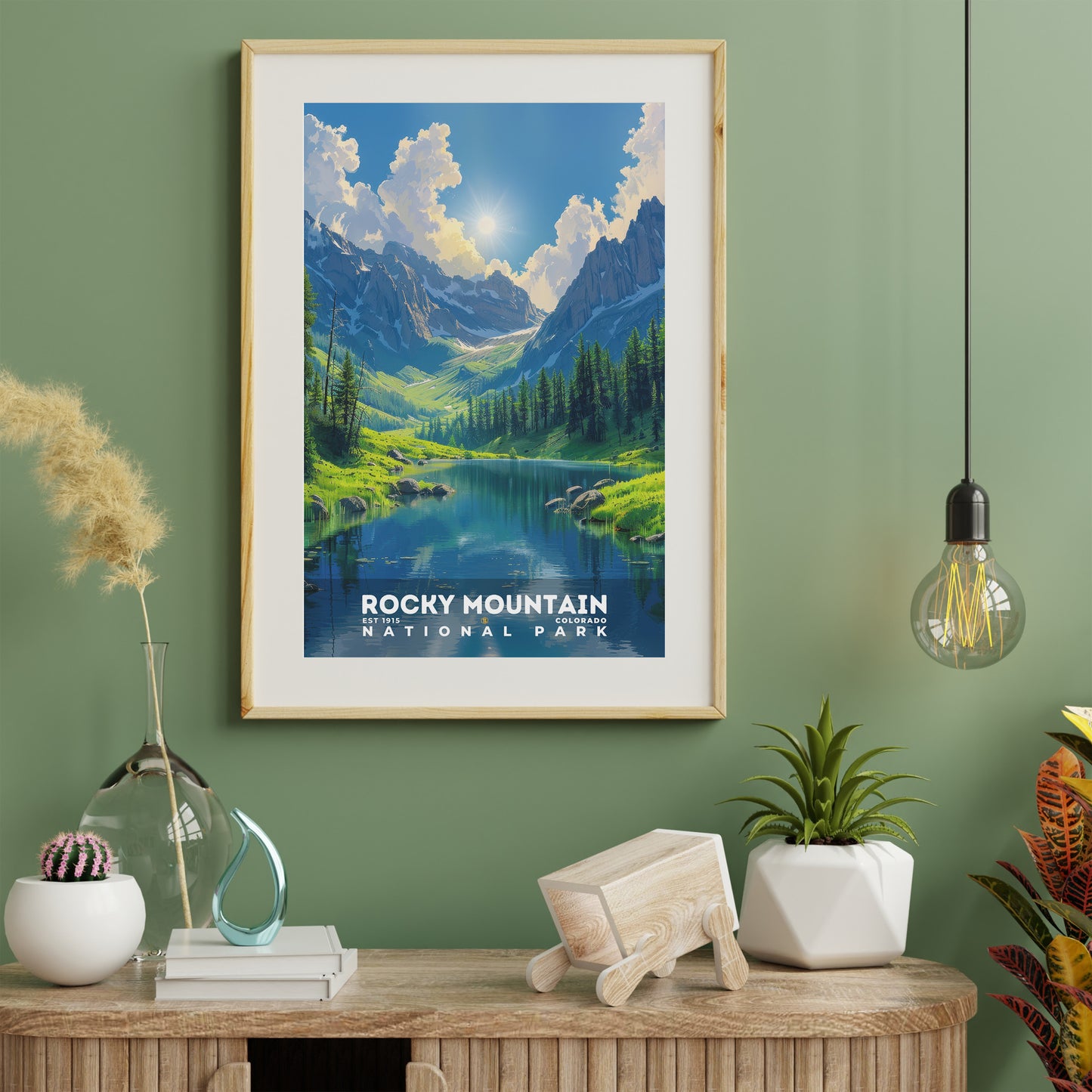 Rocky Mountain National Park Poster | S13