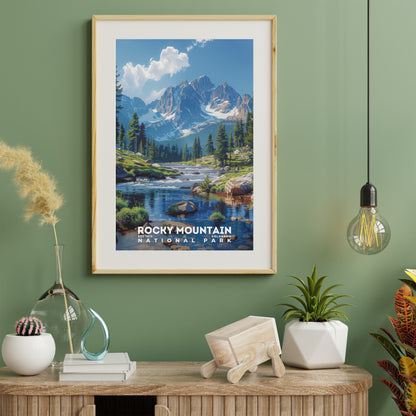 Rocky Mountain National Park Poster | S18