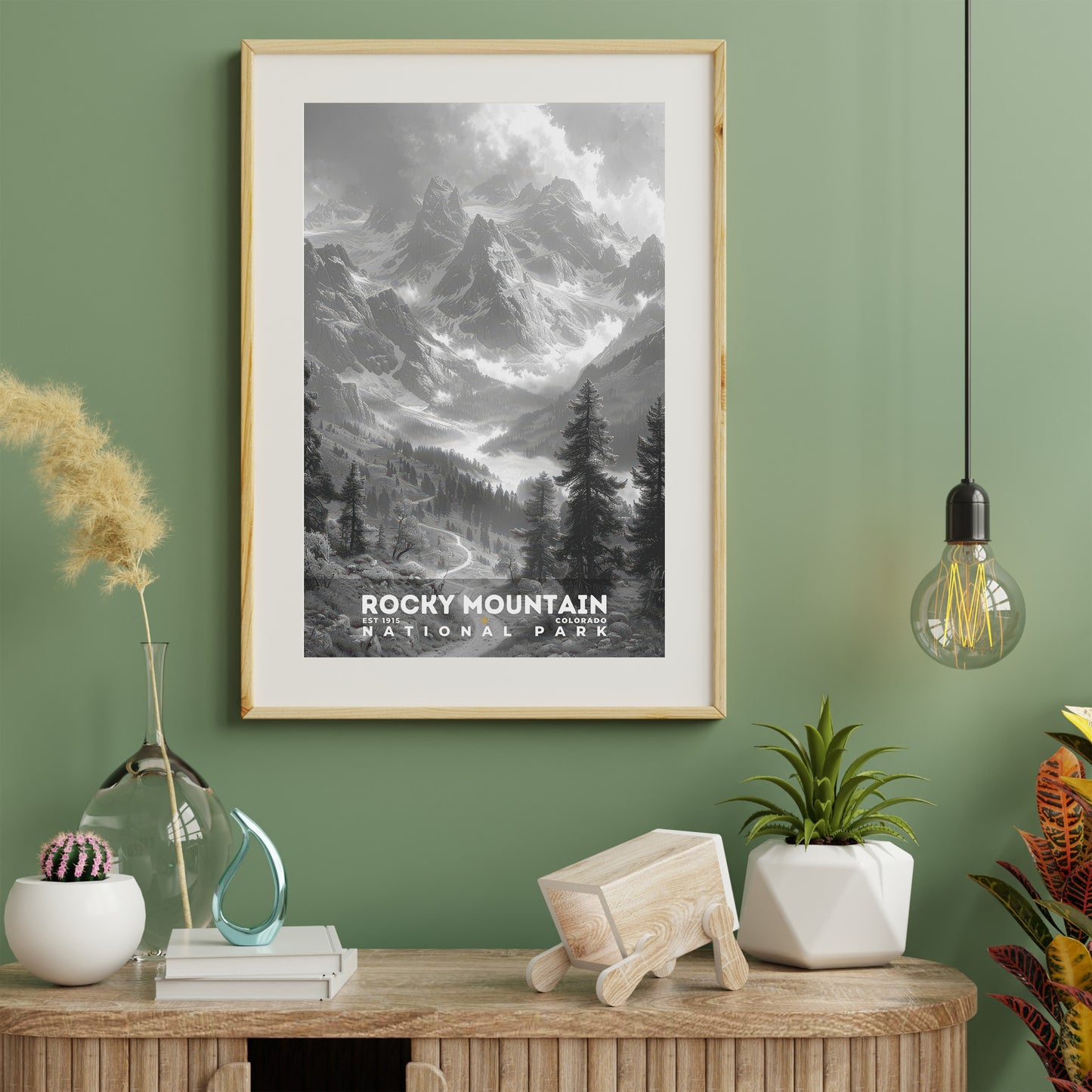 Rocky Mountain National Park Poster | S15