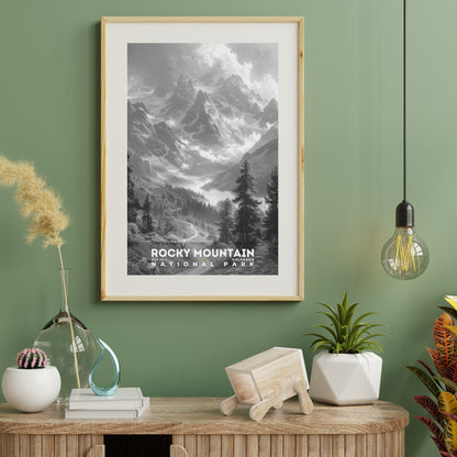 Rocky Mountain National Park Poster | S15