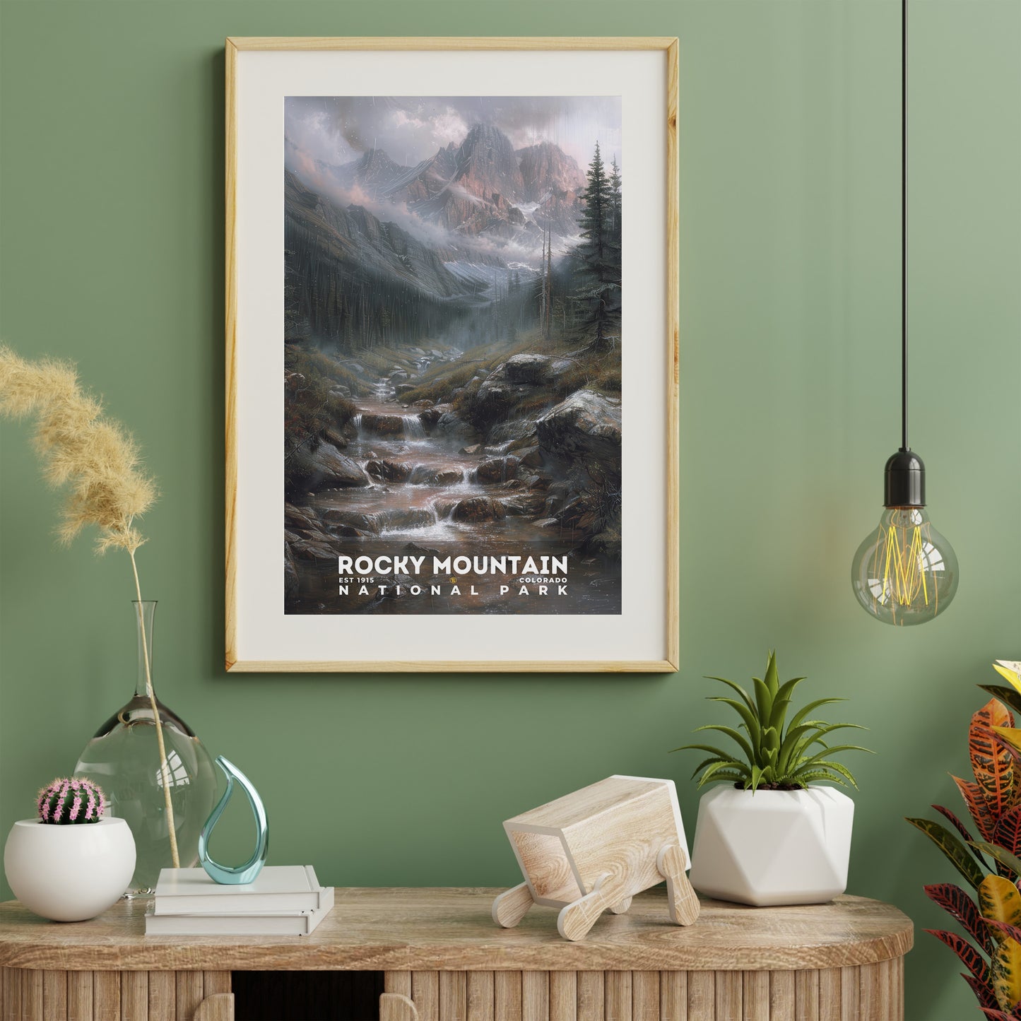 Rocky Mountain National Park Poster | S12