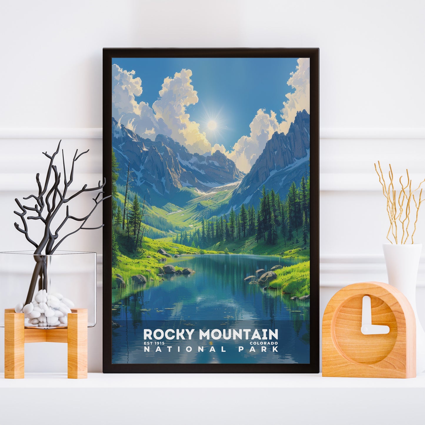 Rocky Mountain National Park Poster | S13