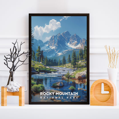 Rocky Mountain National Park Poster | S18