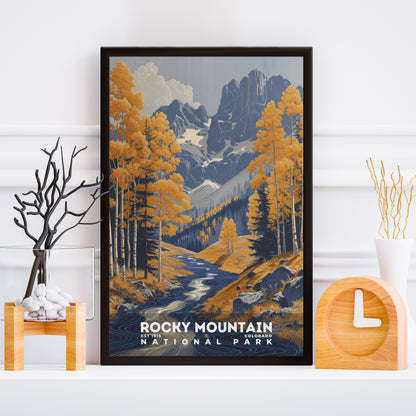 Rocky Mountain National Park Poster | S19