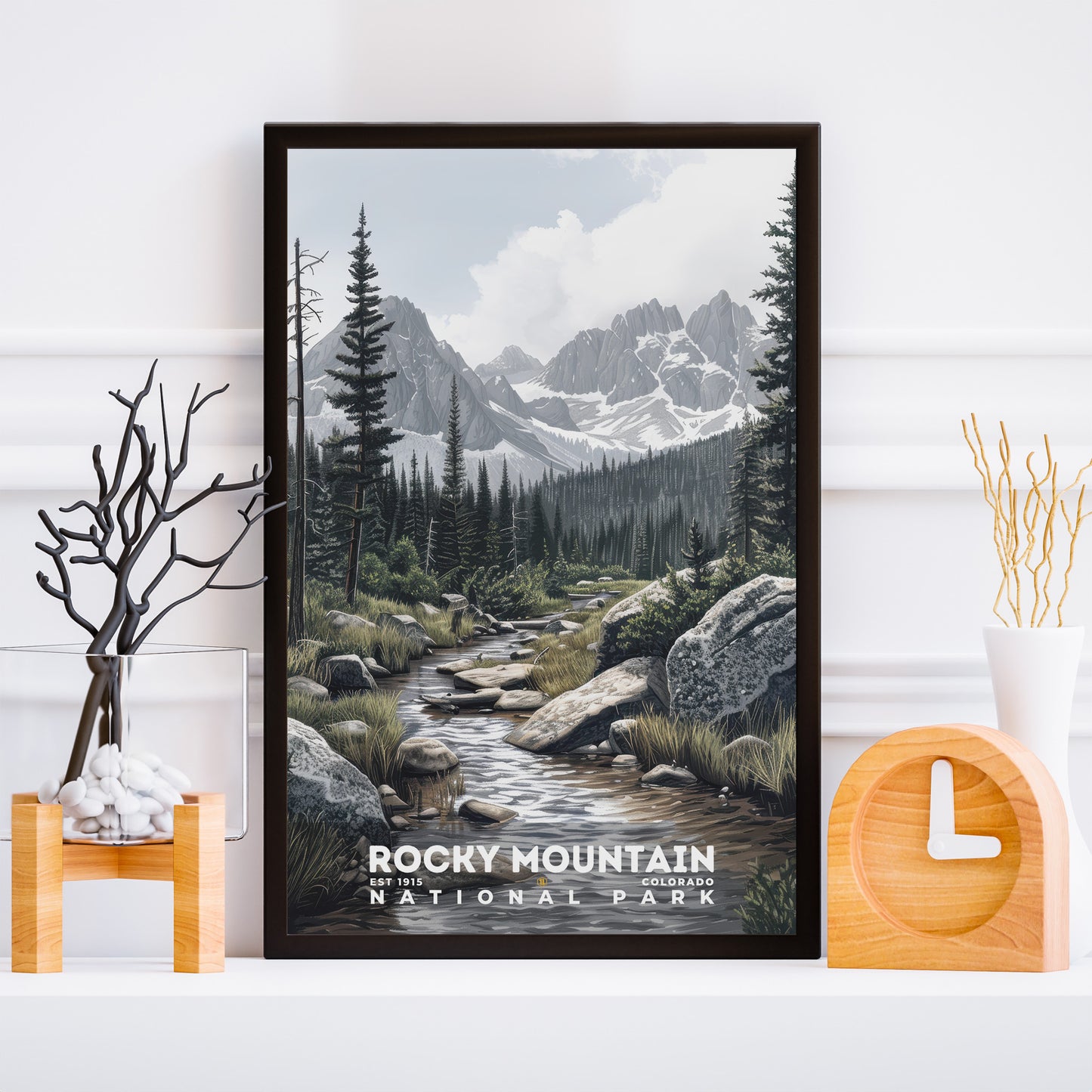 Rocky Mountain National Park Poster | S17