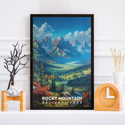 Rocky Mountain National Park Poster | S16