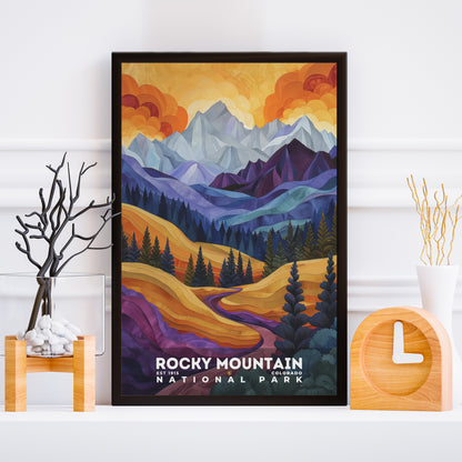 Rocky Mountain National Park Poster | S20