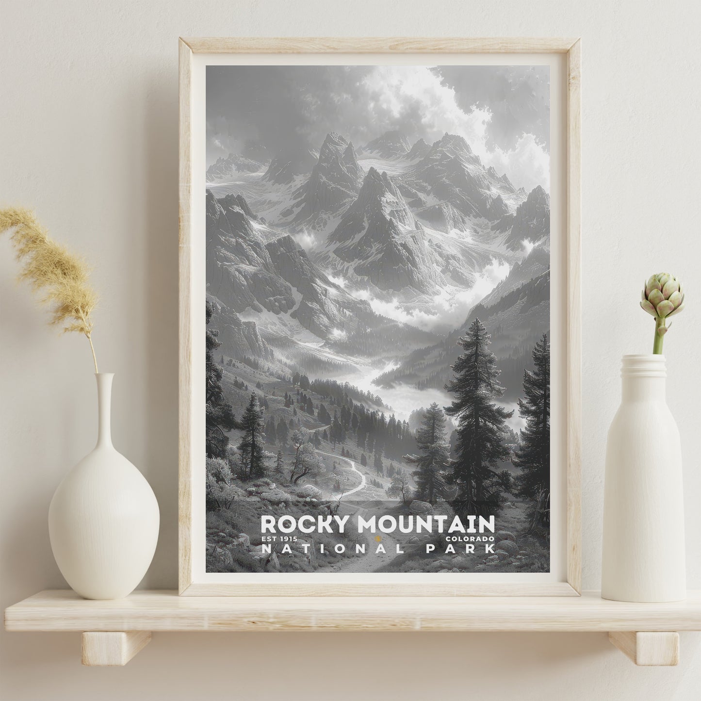 Rocky Mountain National Park Poster | S15