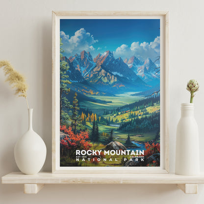 Rocky Mountain National Park Poster | S16