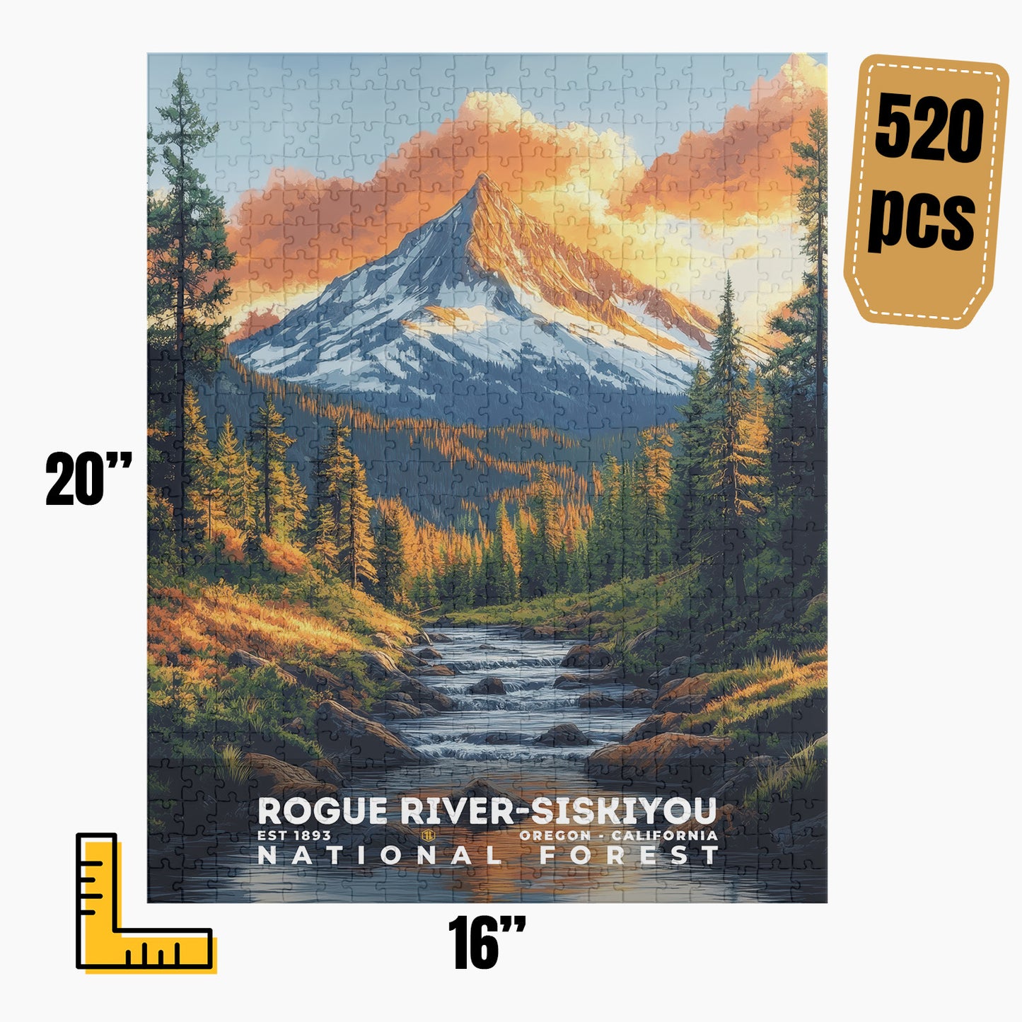 Rogue River-Siskiyou National Forest Puzzle | S02