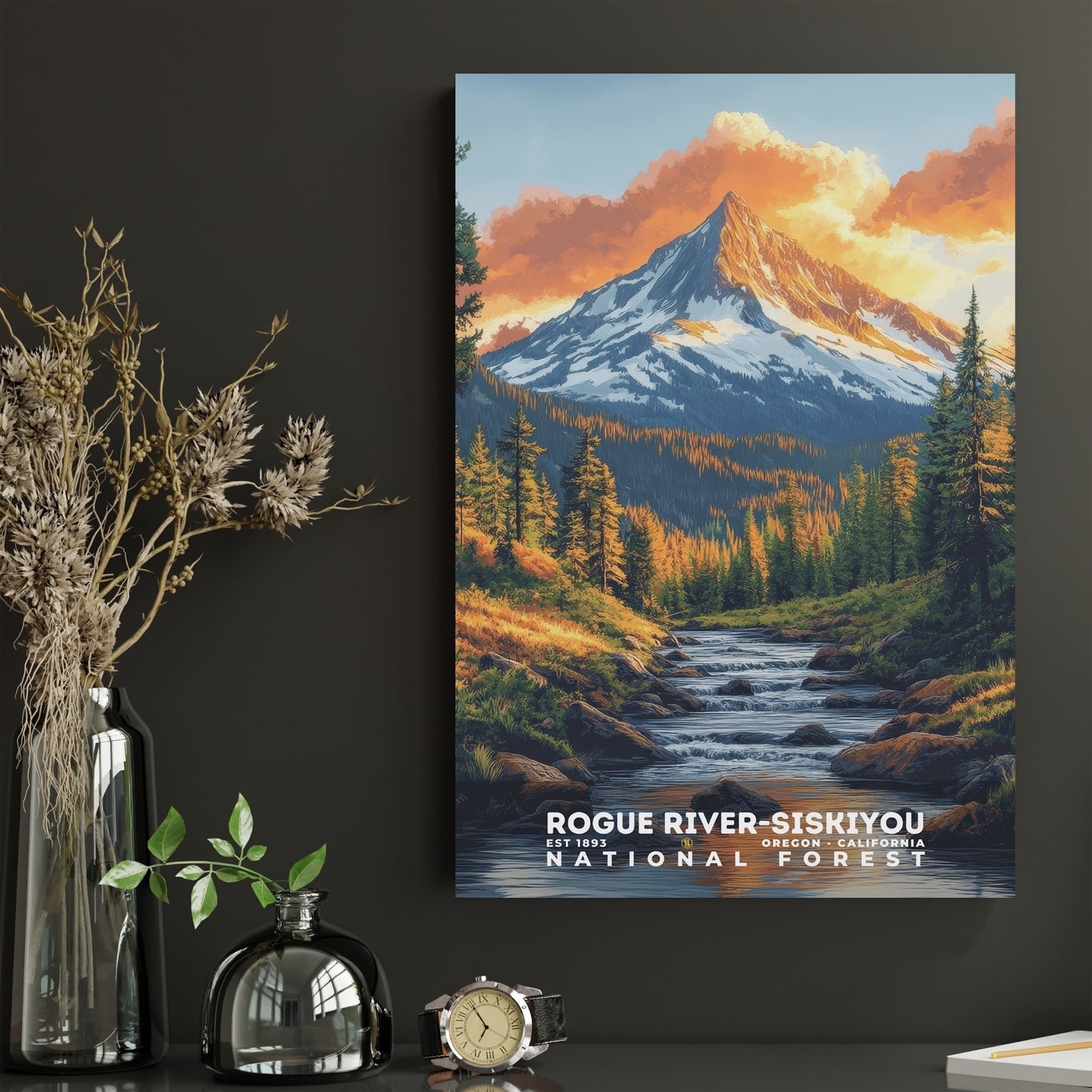 Rogue River-Siskiyou National Forest Poster | S02