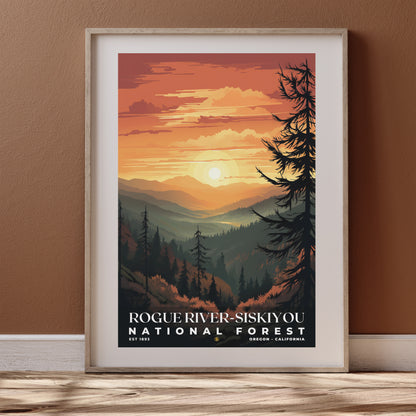 Rogue River-Siskiyou National Forest Poster | S01