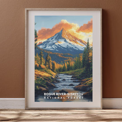 Rogue River-Siskiyou National Forest Poster | S02