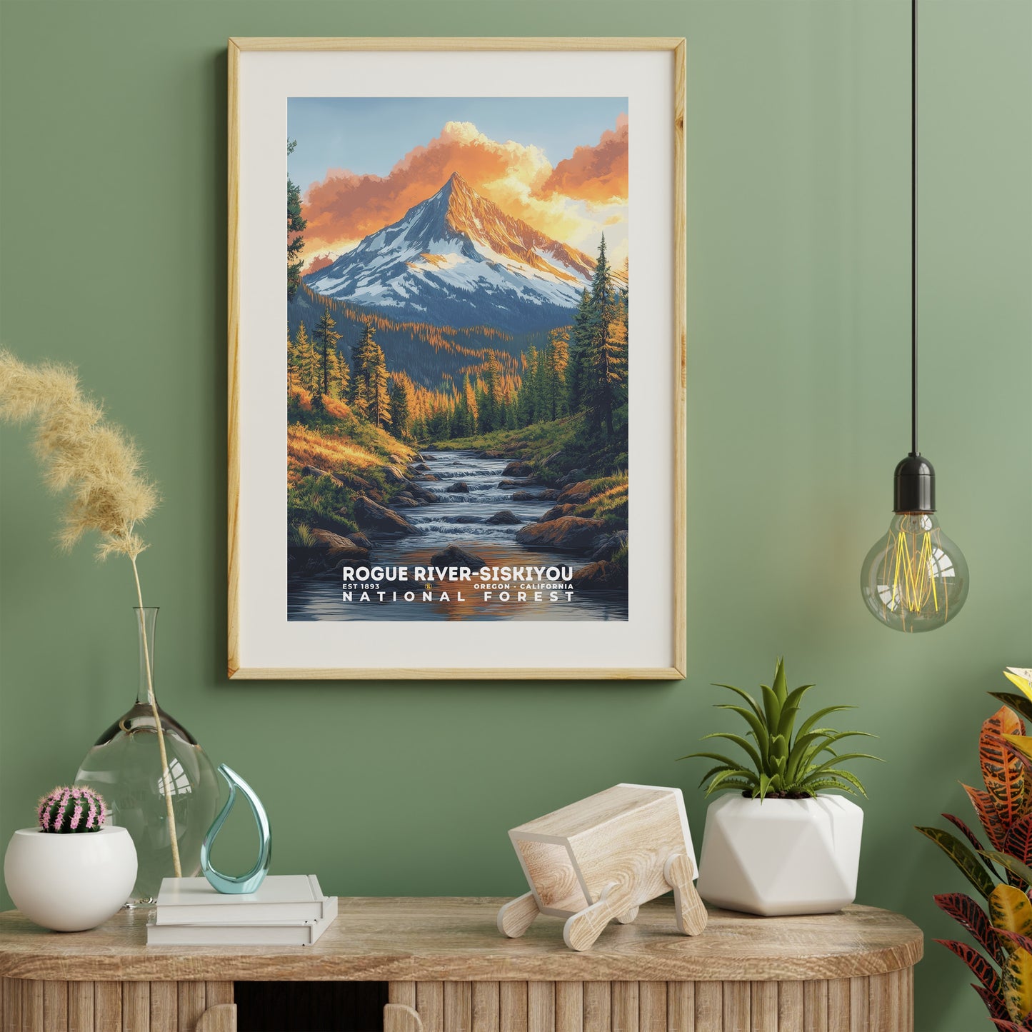 Rogue River-Siskiyou National Forest Poster | S02