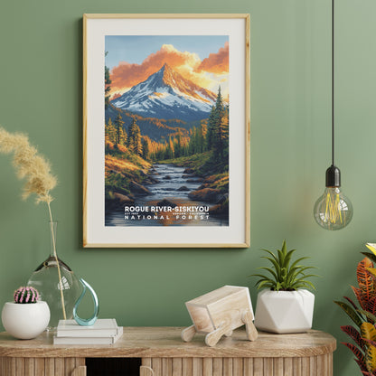 Rogue River-Siskiyou National Forest Poster | S02