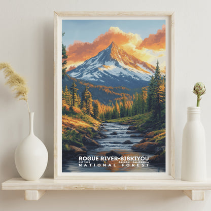 Rogue River-Siskiyou National Forest Poster | S02