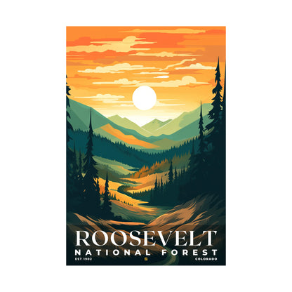 Roosevelt National Forest Poster | S01