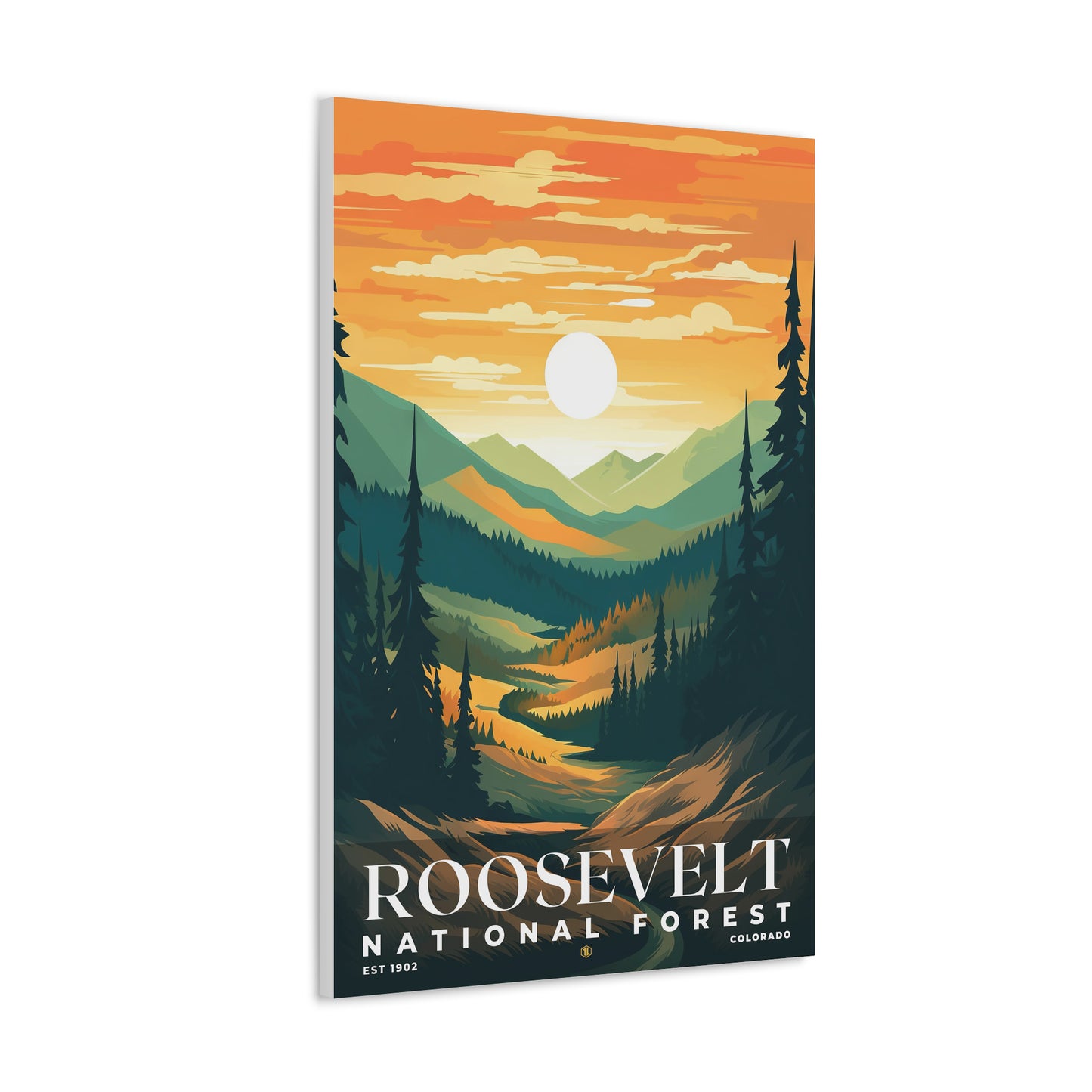 Roosevelt National Forest Poster | S01