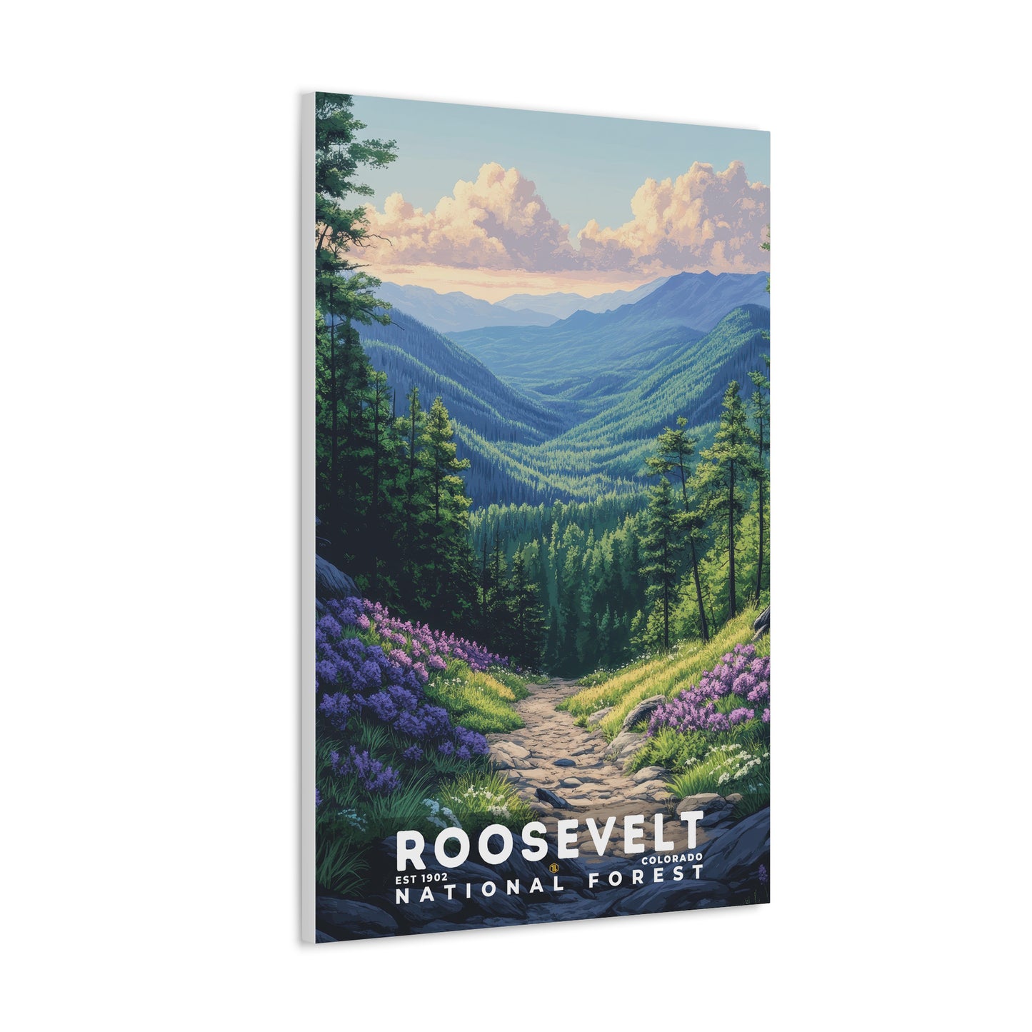 Roosevelt National Forest Poster | S02