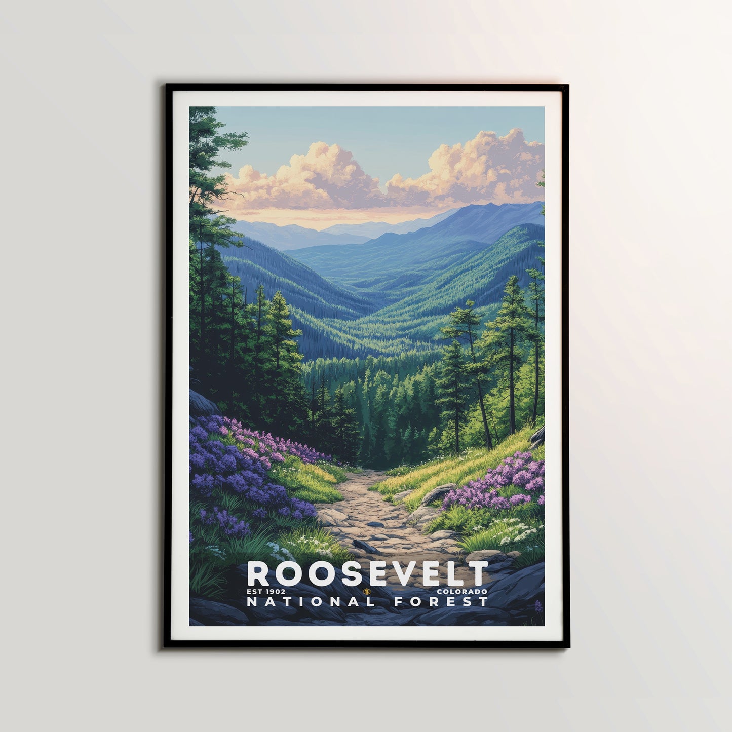 Roosevelt National Forest Poster | S02