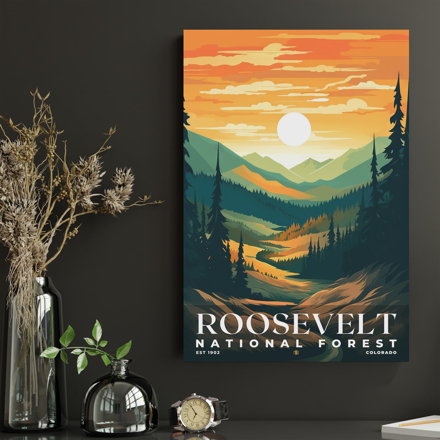 Roosevelt National Forest Poster | S01