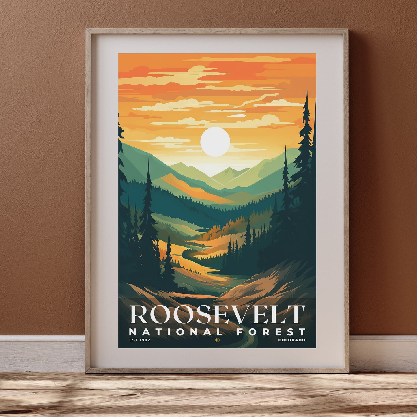 Roosevelt National Forest Poster | S01