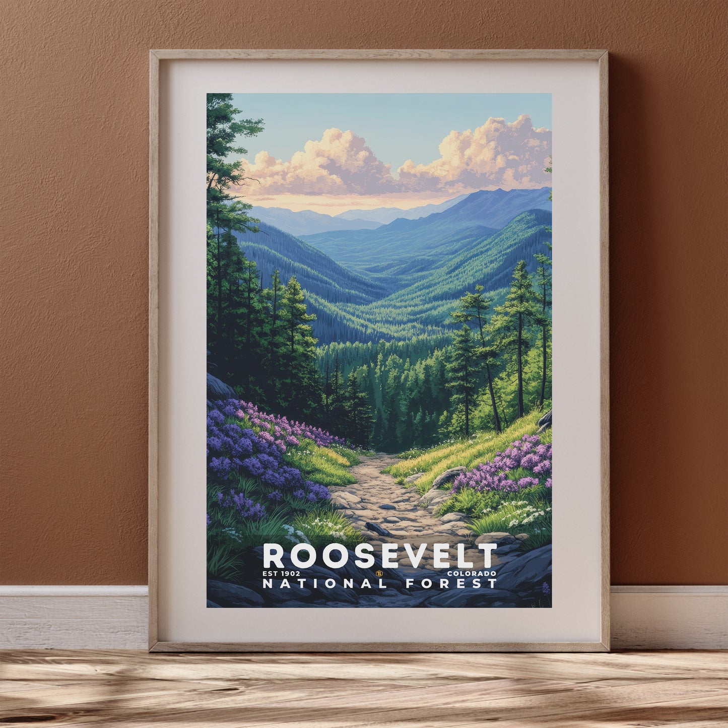 Roosevelt National Forest Poster | S02