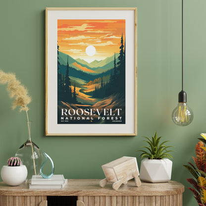 Roosevelt National Forest Poster | S01