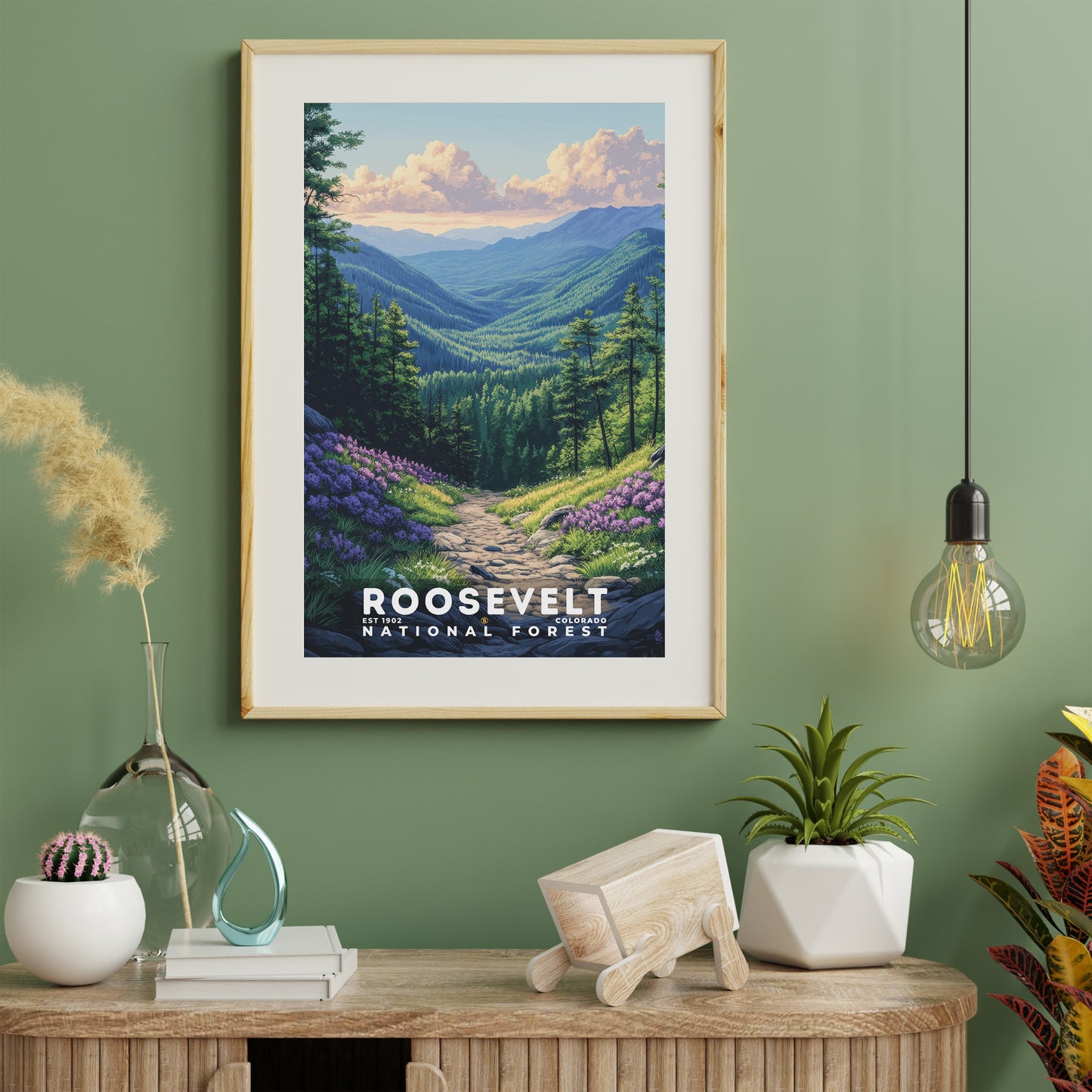 Roosevelt National Forest Poster | S02