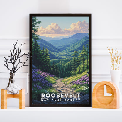 Roosevelt National Forest Poster | S02
