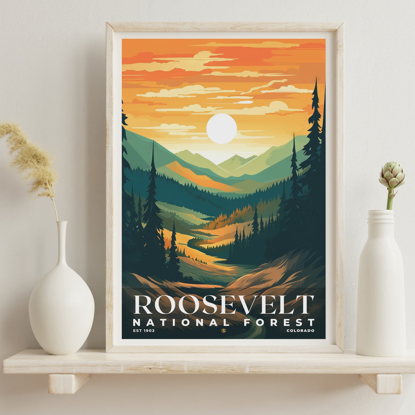 Roosevelt National Forest Poster | S01