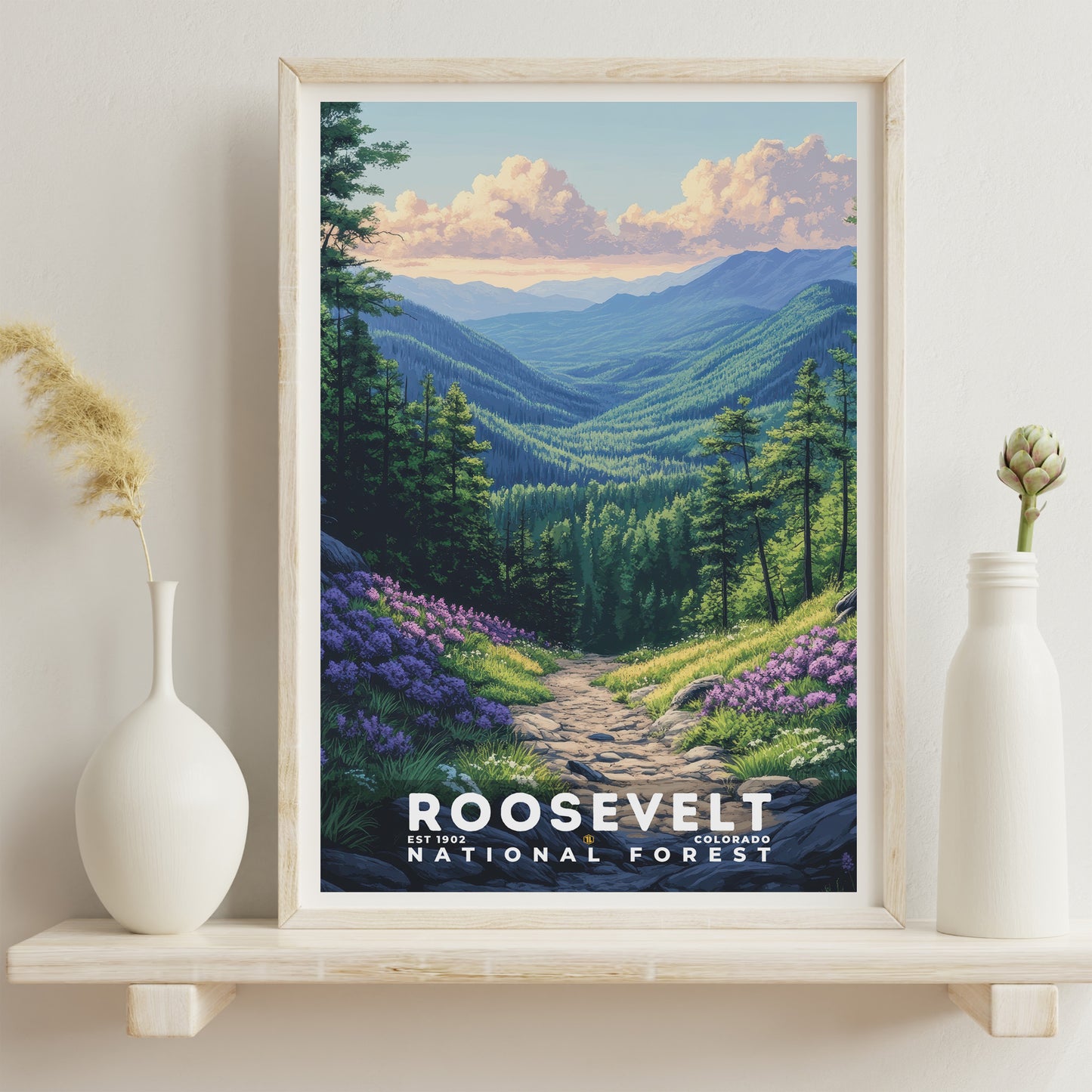 Roosevelt National Forest Poster | S02